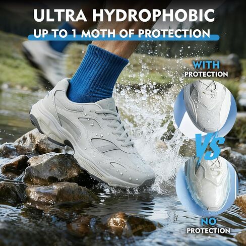 بخاخ واقي للأحذية، حماية نانو مقاومة للماء للمطر والبقع للأحذية الرياضية والجلد وجلد النوبوك والجلد السويدي والقماش 6.7 أونصة in Kuwait
