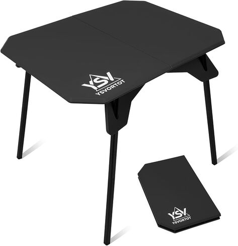 Ultralight Folding Camping Table - 2 Height Adjustable Portable Outdoor Picnic Beach Desk with Carry Bag,Compact for Backpacking,Camp,Travel,Patio in Saudi Arabia