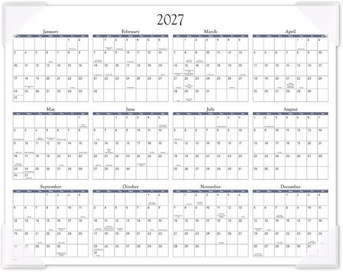 AT-A-GLANCE 2026 مناظر طبيعية بانورامية 21.75 بوصة × 17 بوصة تقويم لوحة مكتب شهري (89802-26) in Saudi Arabia