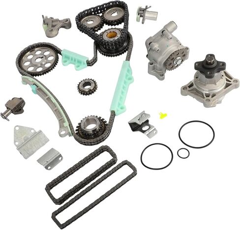 Engine Timing Chain Kits Fit for 2006-2007 for Suzuki for Grand Vitara 2.7L 2004 for Vitara 2.5L 1999-200 for Grand Vitara 2.5L Replace# 12761-85FA0 with Sprocket&Tensioner in Kuwait