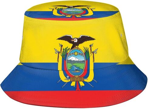 Flag Bucket Hat Patriotic Flag Fisherman Hat Sun Protection Hat for Summer Outdoor Traveling in Saudi Arabia