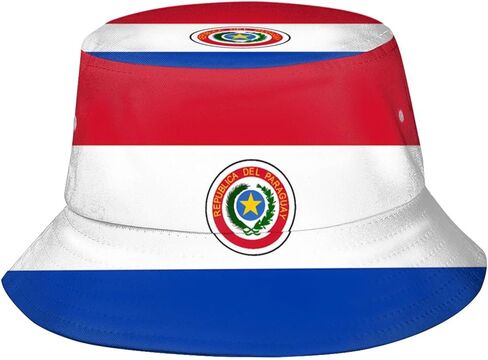 Flag Bucket Hat Patriotic Flag Fisherman Hat Sun Protection Hat for Summer Outdoor Traveling in Saudi Arabia