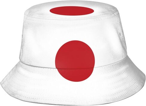 Flag Bucket Hat Patriotic Flag Fisherman Hat Sun Protection Hat for Summer Outdoor Traveling in Saudi Arabia