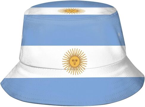Flag Bucket Hat Patriotic Flag Fisherman Hat Sun Protection Hat for Summer Outdoor Traveling in Saudi Arabia