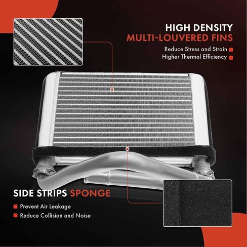 A-Premium Rear HVAC Heater Core Compatible with Honda Odyssey 1999 2000 2001 2002 2003 2004, Replace# 79110-S0X-A51, 79110S0XA51 in Kuwait