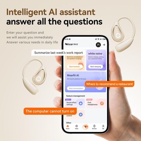 Real Time Translator Earbuds, Translation Earphone for 144 Languages & Accents in Saudi Arabia