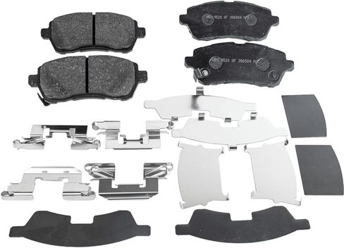 طقم دوارات ومنصات قرص الفرامل الأمامية البديلة يناسب Ford Fiesta 2014-2017 1.0L (3-Cyl) أمامي in Kuwait