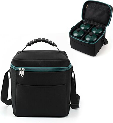 1 lb Propane Tank Carry Bag with Padding Mini Fuel ​Cylinder Carry Bags Case for 6-Pack ​Propane Tanks 16 OZ with Adjustable Strap in Saudi Arabia