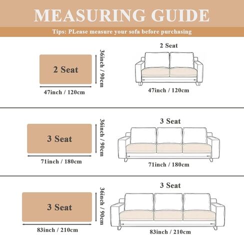 Couch Cover Washable Dog Sofa Cover Non-Slip Couch Cushion Covers Soft Sofa Cover for Pet Furniture Protector (1PC,Grey, 36"X71",Without Armrest or Backrest Cover) in Saudi Arabia