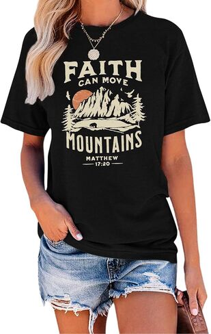 تيشيرتات صيفية للسيدات من GEMLON 2024 تيشيرتات عصرية فضفاضة بأكمام قصيرة تي شيرت للنساء in Kuwait