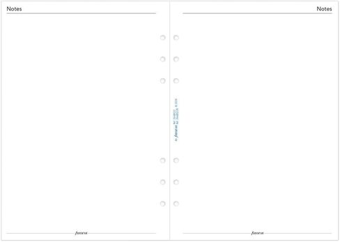 Filofax Calendar Diary Refill, A5 Size, Week-to-View, White Paper, Unruled, English, 2026 (C68522R-26) in Saudi Arabia