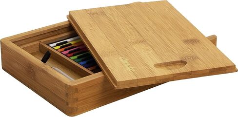 Conté à Paris Pastel Carré & Sketch Pencil Wood Box, Set of 30, Assorted in Saudi Arabia
