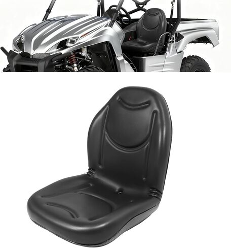 2 قطعة مقعد سفلي متوافق مع 2009-2013 Kawasaki TERYX 750 FI 4x4 Replac لـ 53066-0195 مقعد عالي الظهر من البلاستيك الأسود in Saudi Arabia