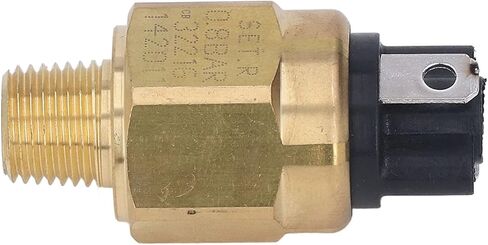 Heavy Duty Excavator Pressure Sensor Switch Brass Construction 0.8bar High Performance Pressure Switch Replacement Specifically Designed for LiuGong Excavators in Saudi Arabia
