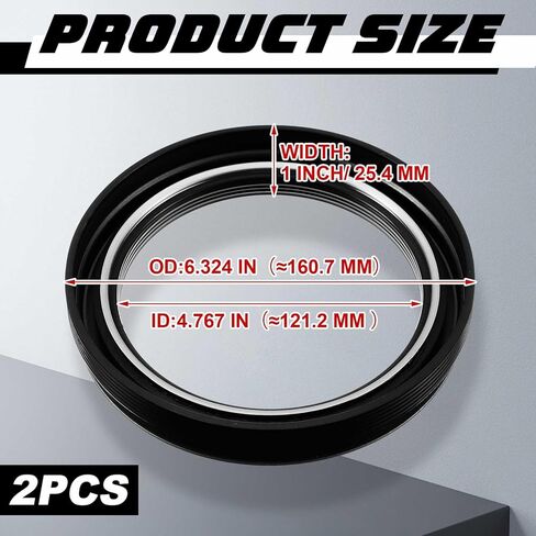 عبوتان من محرك سدادة العجلات الخلفية يحل محل 47691، أداء عالي، أختام عجلات بديلة للسيارات لشبه الشاحنات in Kuwait