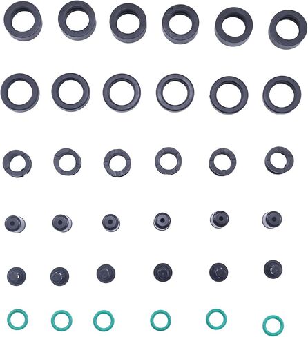 JEENDA 6 X Outboard Fuel Injector Service Repair Kits 65L-13938-00-00 65L-8259N-00-00 65L-13761-00-00 Compatible with Yamaha Outboard 150HP 200HP 225HP 250HP 1997-2005 in Saudi Arabia