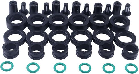 JEENDA 6 X Outboard Fuel Injector Service Repair Kits 65L-13938-00-00 65L-8259N-00-00 65L-13761-00-00 Compatible with Yamaha Outboard 150HP 200HP 225HP 250HP 1997-2005 in Saudi Arabia