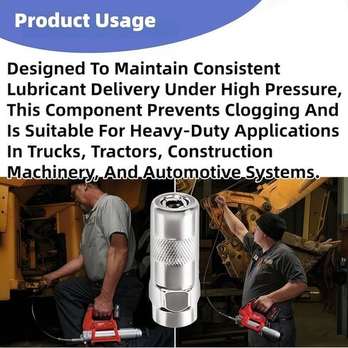 8PK Grease Gun Tips Replaces for Miwaukiee M18 Grease-Gun Coupler 49-16-2649 & M12 Cordless Grease Guns - High-Pressure Nozzle Tips - Compatible with Miwaukiee 2448-20, 2449-20, 2450-20 in Kuwait