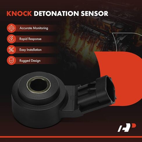 A-Premium Ignition Knock Detonation Sensor Compatible with Volvo XC60 2010-2016, XC90 2006-2014, S60 2011-2016, XC70 2008-2015, S80 2007-2016, S40 2004-2010, V50 2005-2010, V70 & Land Rover LR2 in Kuwait