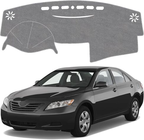 Dash Cover Mat for Toyota Camry 2007 2008 2009 2010 2011 Non-Slip Dashboard Cover Mat Sunshade UV Rays Protector Interior Accessories(Grey) in Saudi Arabia