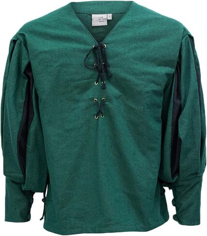 Burgschneider - Shirt Landsknecht - Sama (100% cotton) for Historical Costume Clothing Larp SCA in Kuwait