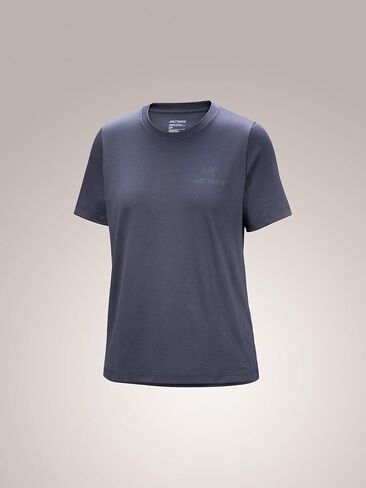 Arc'teryx Kragg SL قطن شعار طاقم SS للسيدات | تي شيرت التسلق من القطن الناعم مع رسم على الصدر in Kuwait