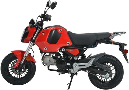 HHH 125cc Motorcycle Bike Vroom 125 Street Scooter 125cc Motorcycle Gas Bike, Scooter with Big Headlights (Blue) - Large in Saudi Arabia