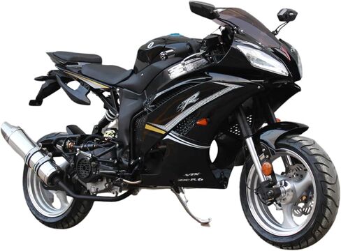 Venom x18 50cc Ninja Motorcycle، سكوتر الدراجة البخارية، RX1 أوتوماتيكي، إطارات مقاس 12 بوصة معتمدة من DOT، ممتص الصدمات الهيدروليكي، محرك GY6، لا يتطلب ترخيص دراجة نارية، جودة عالية in Saudi Arabia