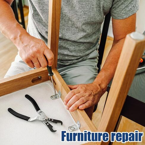 قطعتان من كماشة مشبك مقبض الباب، أداة إزالة حواف لوحة تشكيل الزجاج الأمامي، لفافات النوافذ مقاس 8.5 بوصة ومزيل مشبك القولبة للإصلاح الداخلي للسيارات، تركيب الراديو، إصلاح الأثاث in Kuwait