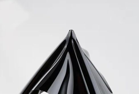 Gloss Black Gold Silver Metallic Paint Protection TPH Shield Bra PPF Car Vehicle Film (Black, 1FT x 5FT) in Kuwait