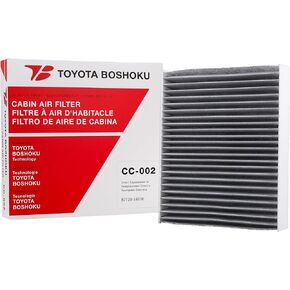 Toyota Boshoku (TB) Cabin Air Filter, Engineered as Direct Replacement of 87139-58010 Fits 2018-2024 Toyota Camry 2.5L GAS; 2018-2026 Camry 2.5L HYBRID; 2016-2022 Lexus RX350 3.5L GAS in Kuwait