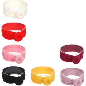 قبعة أطفال Udobuy® 7 قطع من عصابة الرأس نسخة محدثة - قبعة مستشفى أرنب ناعمة ولطيفة لحديثي الولادة in Kuwait