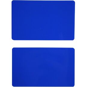 حزمة مكونة من 50 بطاقة مستشفى زرقاء PVC عالية الجودة CR80 بحجم 30 مل قياسي لبطاقة الائتمان من My ID City in Kuwait