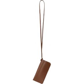 Soft glasses case Minimalist leather glasses pouch Soft vertical eyewear pouch with string Ultra-thin eyewear pouch in Saudi Arabia