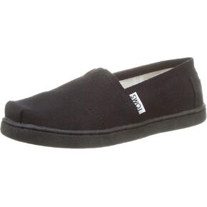 TOMS unisex child Espadrille Sneaker, Black, 3 Big Kid US in Saudi Arabia