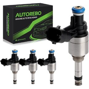 Fuel Injectors Set of 4 Compatible with Hyundai Accent Veloster & Kia Rio Soul 2012 2013 2014 2015 2016 2017 1.6L # Replace FJ1146 35310-2B110 35310-2B130 0261500229 800-2182N 845-12108 in Kuwait