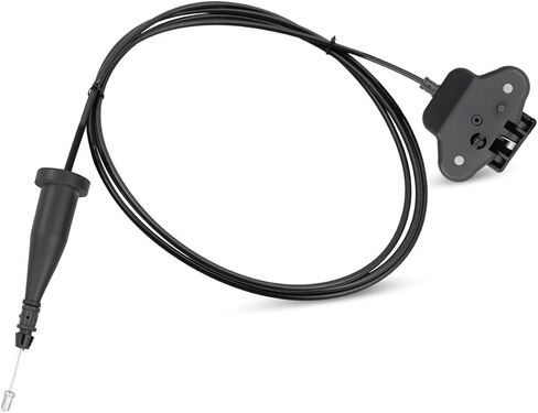 912-076 Hood Release Cable and Pull Handle Fits for Chrysler Town & Country Dodge Caravan & Grand Caravan 2001-2007 Chrysler Voyager 2001-2003, Font Hood Release Cable in Saudi Arabia