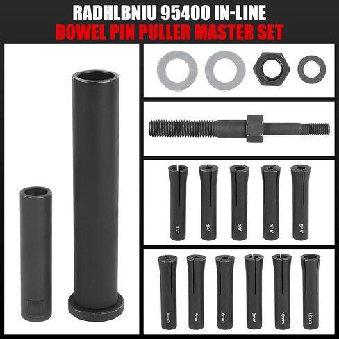 95400 in-Line Dowel Pin Puller Master Set Dowel Dismantling Tools Easily Remove Dowel Pin Puller Sets Includes Both SAE and Metric Collets in Saudi Arabia