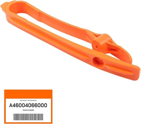 POWERPARTS Swingarm Chain Slide Guard برتقالي لـ KTM SX SX-F XC XC-F EXC 125/150/250/300/350/450/500 - يستبدل جزء OEM A46004066000 in Saudi Arabia