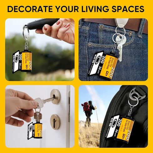 سلسلة مفاتيح SOUFEEL Film Roll Keychain مخصصة مع صورة شخصية لهدايا بكرة ذاكرة الكاميرا لذكرى عيد الميلاد in Kuwait
