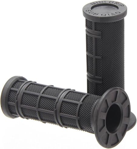 TTR50 Grips, 3/4 Handlebar Grips for TTR50 TT-R50 TT-R50E Kid Bikes 3/4" Half-Waffle Handle Bar Soft Grip Throttole Tube Accessories with Tube (Black) in Saudi Arabia