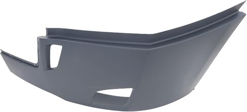 Evan Fischer Bumper End Compatible with 2018-2022 Freightliner Cascadia Front, Driver Side Gray in Saudi Arabia