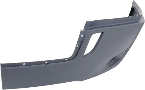 Evan Fischer Bumper End Compatible with 2018-2022 Freightliner Cascadia Front, Driver Side Gray in Saudi Arabia