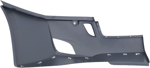 Evan Fischer Bumper End Compatible with 2018-2022 Freightliner Cascadia Front, Driver Side Gray in Saudi Arabia