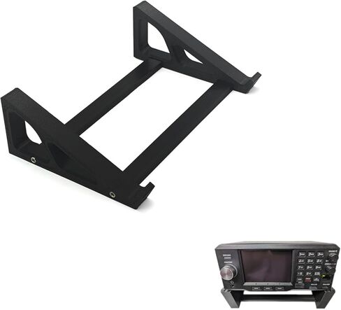 حامل مكتب بزاوية غير قابلة للانزلاق للماسح الضوئي Uniden SDS200 (الراديو غير متضمن)، حامل مكتب أسود لجهاز Uniden SDS200 in Kuwait