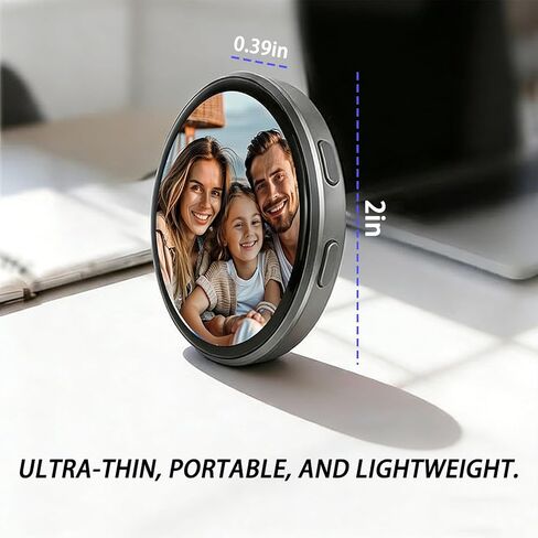 دبوس شارة رقمي مع مساحة تخزين 128 ميجابايت، شارة شاشة إلكترونية ذكية تعمل باللمس مقاس 1.95 بوصة عالية الدقة للصور وملفات GIF ومقاطع فيديو 15 ثانية، ودبوس رقمي للتحكم في تطبيق بلوتوث لحقائب الظهر in Kuwait