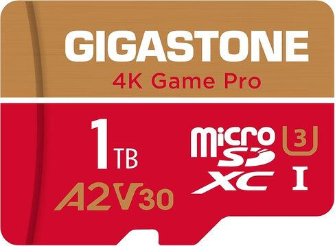 [5-Yrs Free Data Recovery] Gigastone 512GB Micro SD Card, 4K Camera Pro, A2 V30 UHS-I U3 C10, Up to 150/120MB/s, for Smartphone, GoPro, Action Cam, 4K UHD Video, with Adapter & USB-C Card Reader in Saudi Arabia
