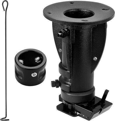 12"-16" Adjustable Cushioned 5th Wheel Gooseneck Adapter, Fit for 2-5/16" Gooseneck Hitch Balls, 20,000 lb Towing Capacity, OE C5G1216 in Saudi Arabia