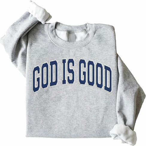 يسوع مستوحى من هيذر جراي Crewnecks | رقبة مستديرة من القطن ثقيل الوزن عالي الجودة للنساء والرجال in Saudi Arabia