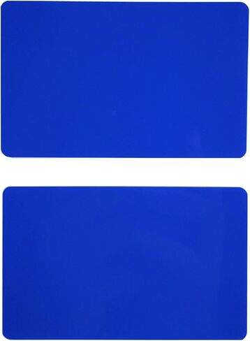 حزمة مكونة من 50 بطاقة مستشفى زرقاء PVC عالية الجودة CR80 بحجم 30 مل قياسي لبطاقة الائتمان من My ID City in Kuwait